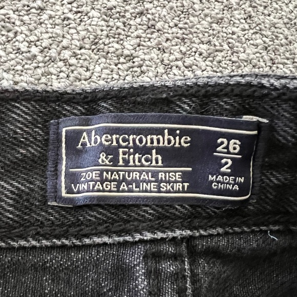 Abercrombie and Fitch Vintage A Line Denim Skirt - Picture 3 of 3